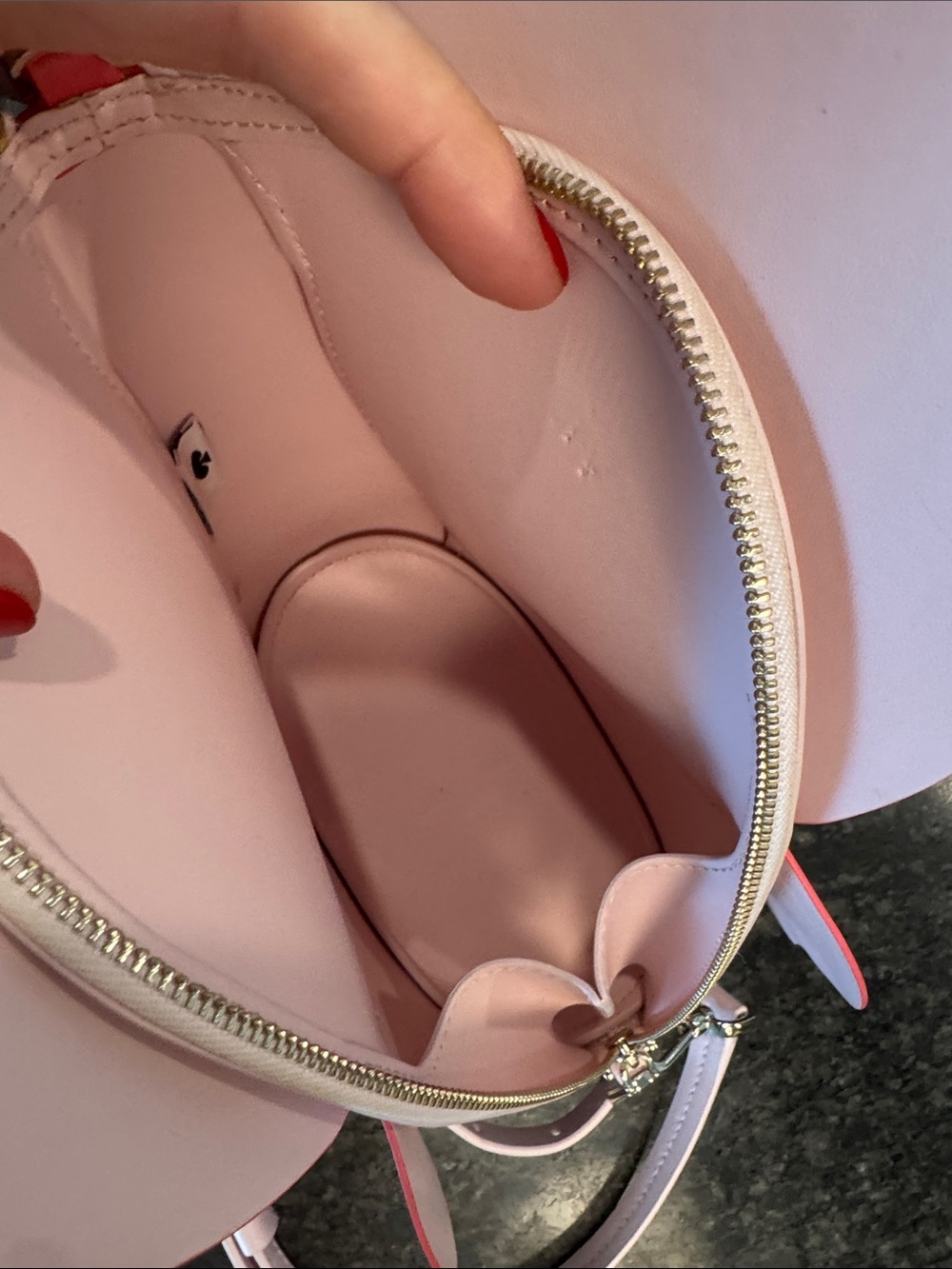 Kate Spade Pink Butterfly Wing Crossbody Bag - Picture 3 of 6